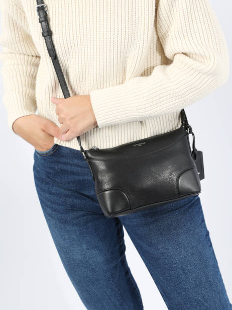 Crossbody Bag Romy Leather Le tanneur Black romy TROM1101 other view 1