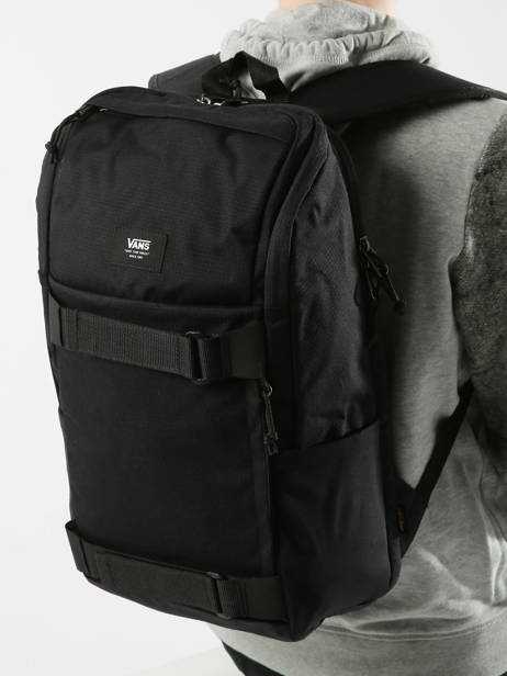 Sac à Dos 1 Compartiment Vans Noir backpack VN0A3I70 vue secondaire 1