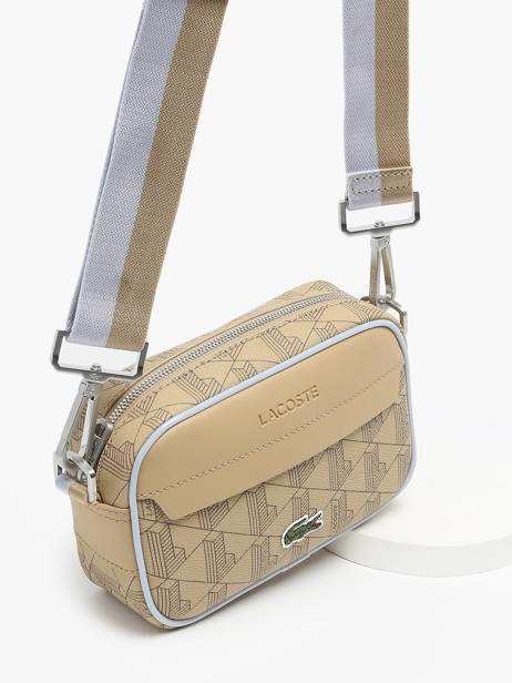 Crossbody Bag Lacoste Beige the blend NH4526BG other view 2