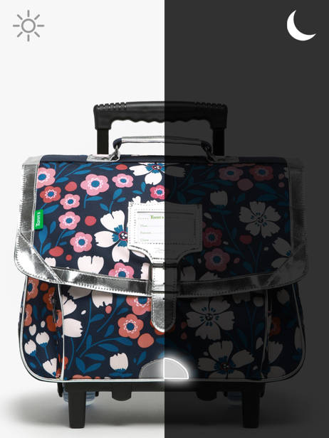 Cartable Ã  Roulettes 2 Compartiments Tann's Multicolore les fantaisies f 42262 vue secondaire 6