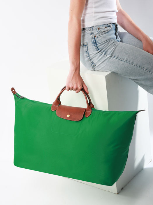 Longchamp Le pliage original Travel bag Green