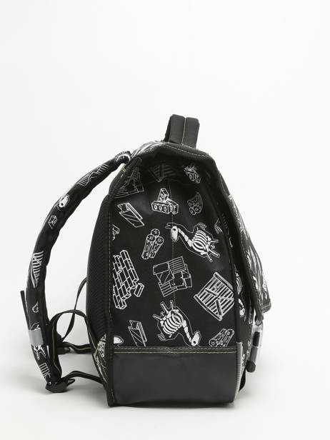 2-compartment Satchel Fortnite Gray gamer 23OZ203S other view 2