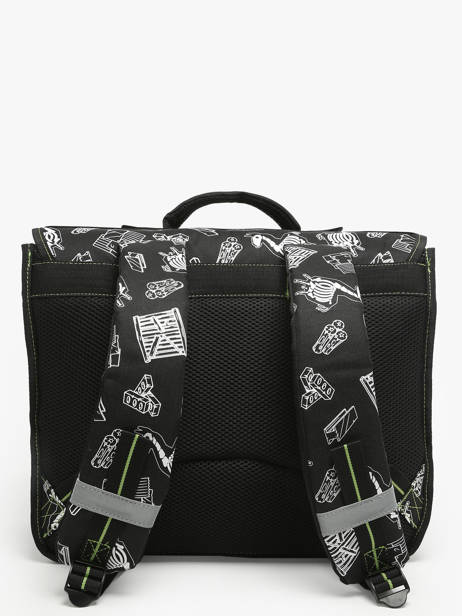 2-compartment Satchel Fortnite Gray gamer 23OZ203S other view 4
