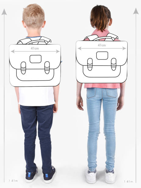 2-compartment Satchel Fortnite Gray gamer 23OZ203S other view 1