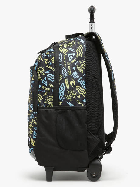 Sac A Dos Ã  Roulettes 2 Compartiments Rip curl Noir bts 137MBA vue secondaire 2