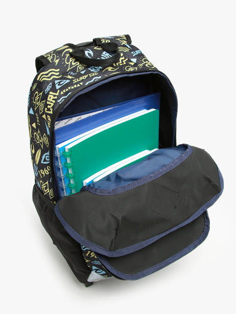 Sac A Dos Ã  Roulettes 2 Compartiments Rip curl Noir bts 137MBA vue secondaire 3