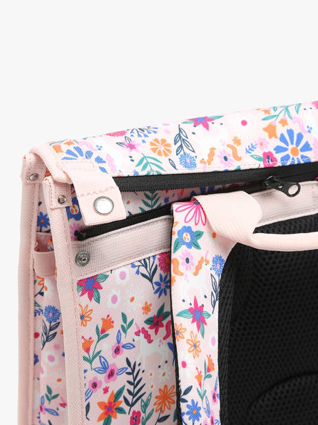 2-compartment Satchel Cabaia Pink school S other view 5