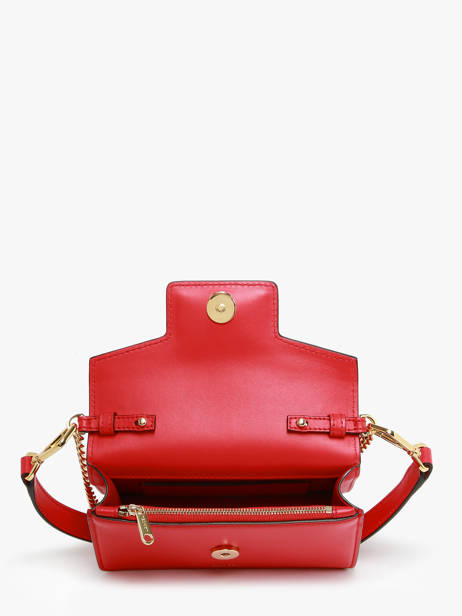 Sac Bandoulière Angele Cuir Lancel Rouge angele A13275 vue secondaire 3