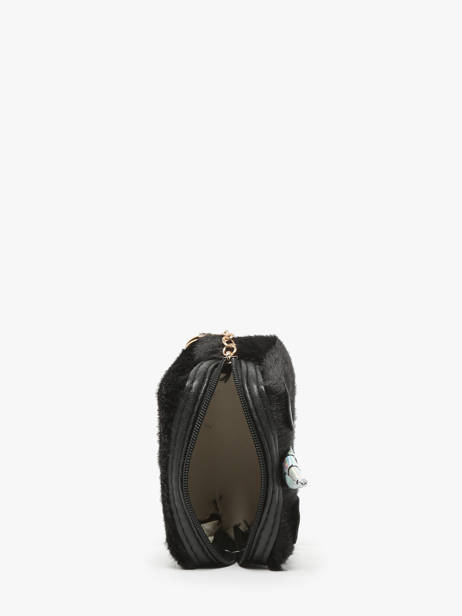 Coin Purse Miniprix Black fur 78PM10 other view 1
