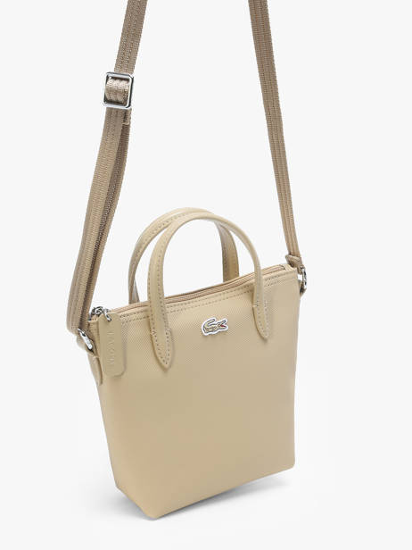Crossbody Bag L.12.12 Concept Lacoste Beige l.12.12 concept NF2609PO other view 2