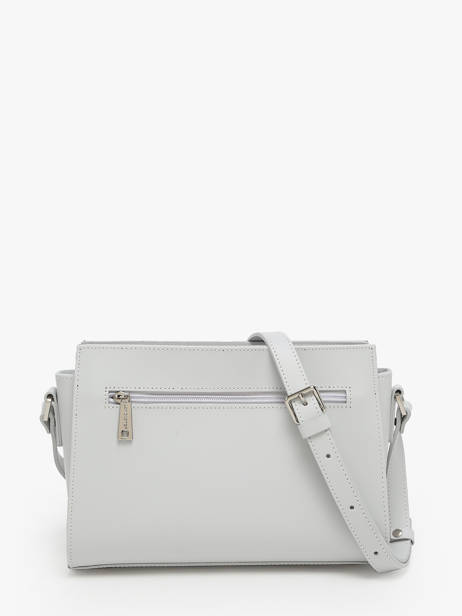 Sac BandouliÃ¨re Smooth Cuir Lancaster Gris smooth 437-02 vue secondaire 4