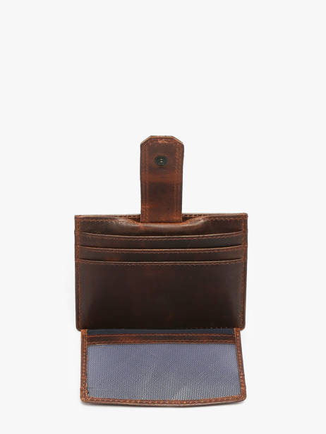 Porte-cartes Cuir Maverick Marron the original MAVTO052 vue secondaire 1