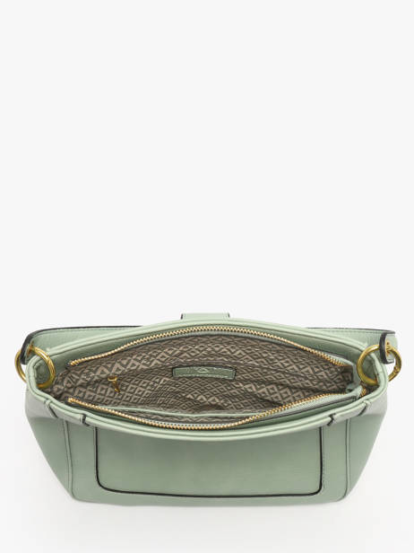 Sac Porté épaule Anneau Lulu castagnette Vert anneau YSABEL vue secondaire 3