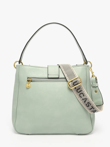 Sac Porté épaule Anneau Lulu castagnette Vert anneau YSABEL vue secondaire 4