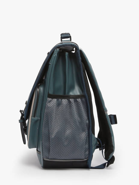 Sac à Dos Vintage North 2 Compartiments Cameleon Bleu vintage north SD39 vue secondaire 2