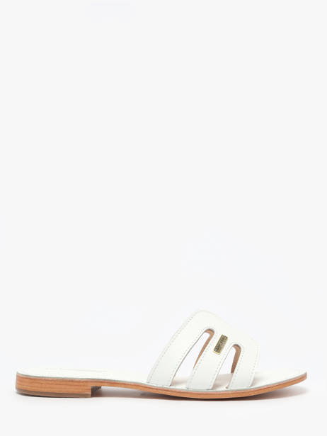 Mules Damia En Cuir Les tropeziennes Blanc women DAMIA