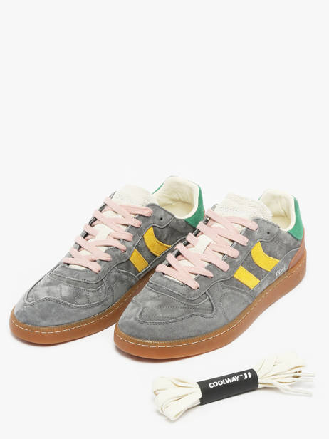Sneakers En Cuir Coolway Gris men 86035950 vue secondaire 1