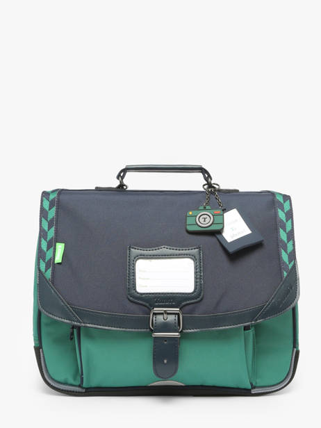 Cartable 1 Compartiment Tann's Vert les fantaisies g 35126
