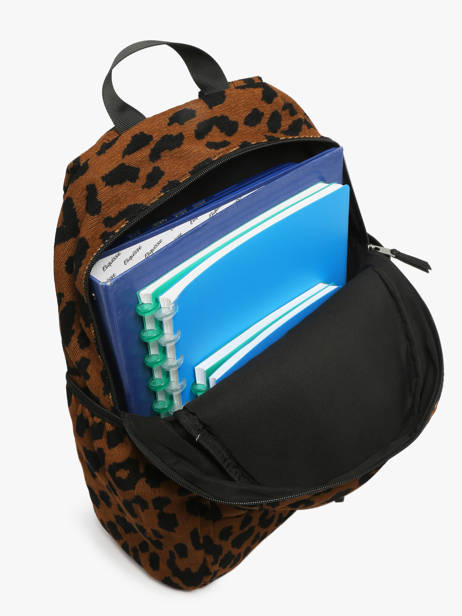 Sac à Dos 1 Compartiment Roxy Marron back to school RJBP4905 vue secondaire 2