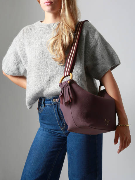 Sac Bandoulière Camomille Woomen Violet camomille WCAO03 vue secondaire 1