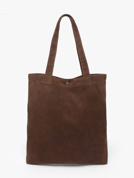 Sac Porté épaule Suedine Kba Polyester Lancaster Marron suedine kba 61 vue secondaire 4