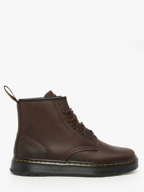 Bottines Brookline Chukka En Cuir Dr martens Marron men 41681200