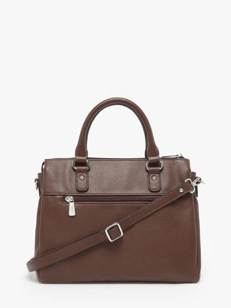 Sac Porté Main Confort Cuir Hexagona Marron confort 469844 vue secondaire 4