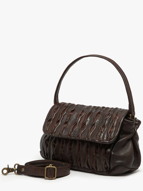 Sac Porté épaule Heritage Cuir Biba Marron heritage MEE1L vue secondaire 2