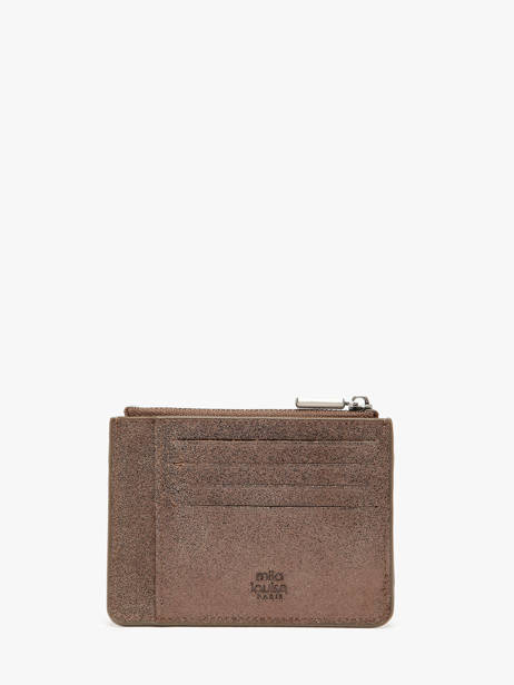 Porte-cartes Cuir Mila louise Marron vintage 3570X vue secondaire 2
