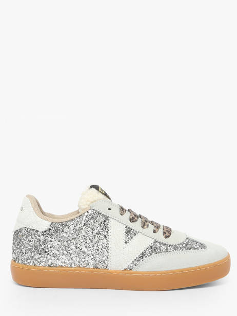 Sneakers Berlin En Cuir Victoria Argent women 1126223