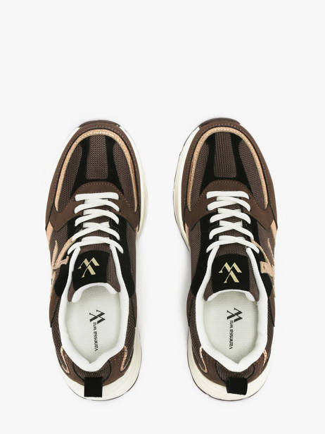 Sneakers Vanessa wu Marron women BK2811CH vue secondaire 4