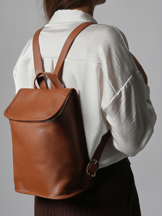 Longchamp Le foulonné Sac à dos Marron