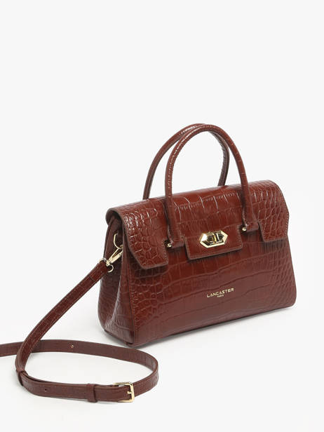 Sac Porté Main Exo Cuir Lancaster Marron exo 107 vue secondaire 1