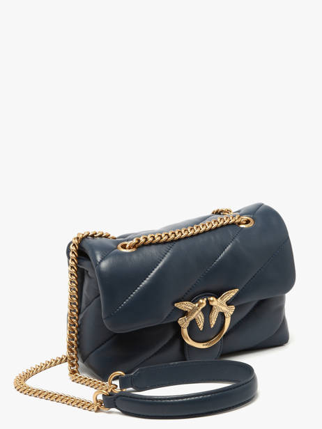 Sac Bandoulière Love Bag Puff  Pinko Bleu love bag puff A0F2 vue secondaire 2