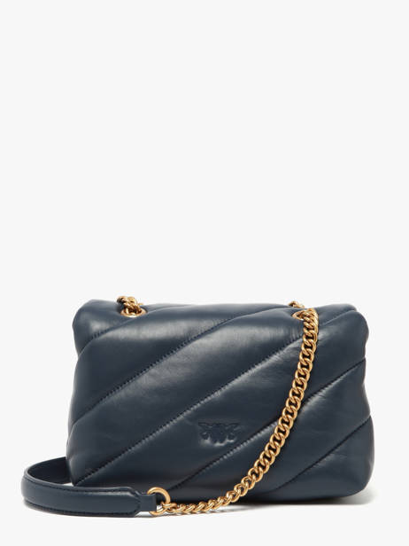 Sac Bandoulière Love Bag Puff  Pinko Bleu love bag puff A0F2 vue secondaire 4