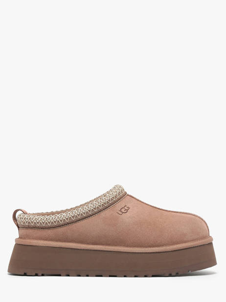 Chaussons Plateforme Tazz Ii En Cuir Ugg Marron women 1174471