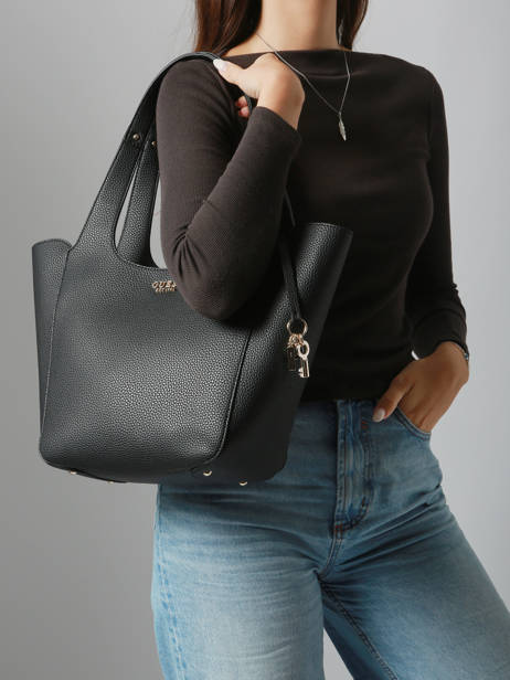 Sac Porté épaule Calista Guess Noir calista BG733422 vue secondaire 1