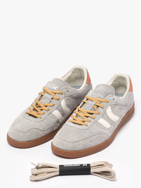Sneakers En Cuir Coolway Gris men 8643713 vue secondaire 1
