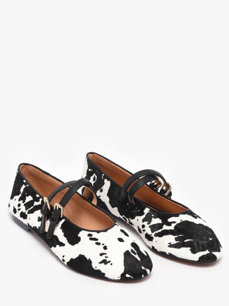 Ballerines En Cuir Inuovo Multicolore women C52019 vue secondaire 1