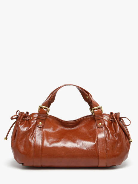 Sac Porté épaule Premium Cuir Gerard darel Marron premium DCS01419 vue secondaire 4