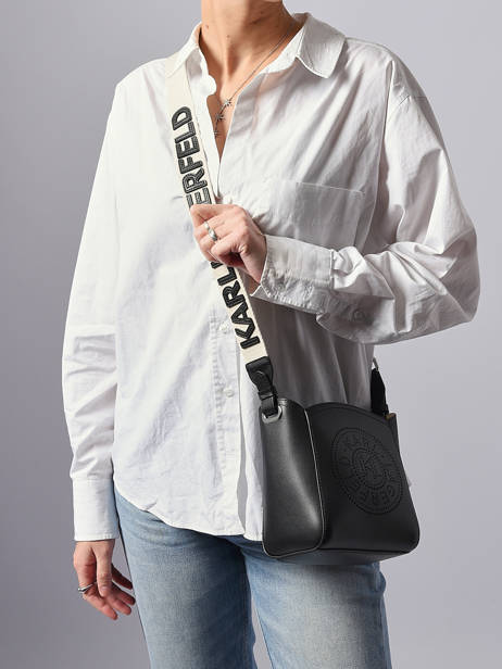 Sac Bandoulière K Circle Karl lagerfeld Noir k circle A4W30067 vue secondaire 1