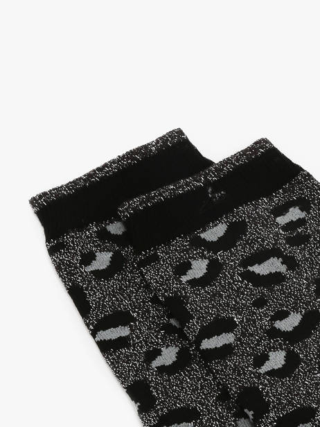 Chaussettes Femme Jeanne & Serge Cabaia Gris socks women SER vue secondaire 1