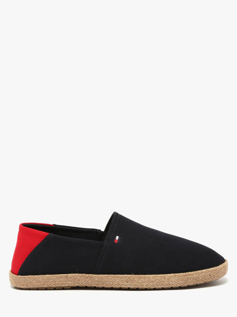 Espadrilles En Cuir Tommy hilfiger Bleu men 5792DW5
