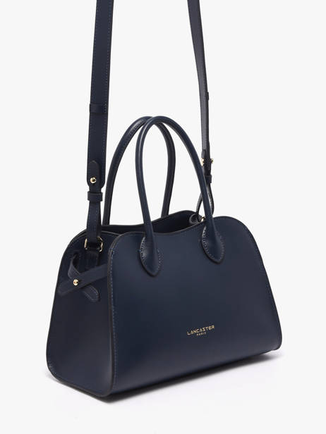 Sac Porté Main Donna Hopper Cuir Lancaster Bleu donna hopper 120 vue secondaire 2