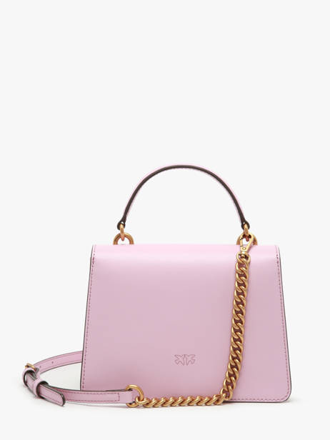 Sac Porté Main Love Bag Icon Cuir Pinko Rose love bag icon A0F1 vue secondaire 5