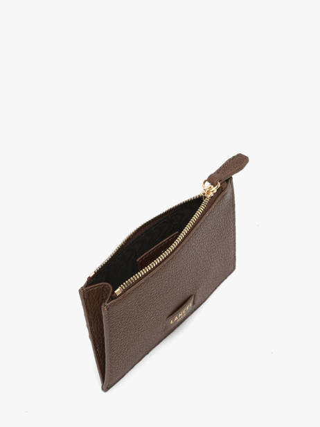 Porte-cartes Ninon Cuir Lancel Marron ninon A14079 vue secondaire 1