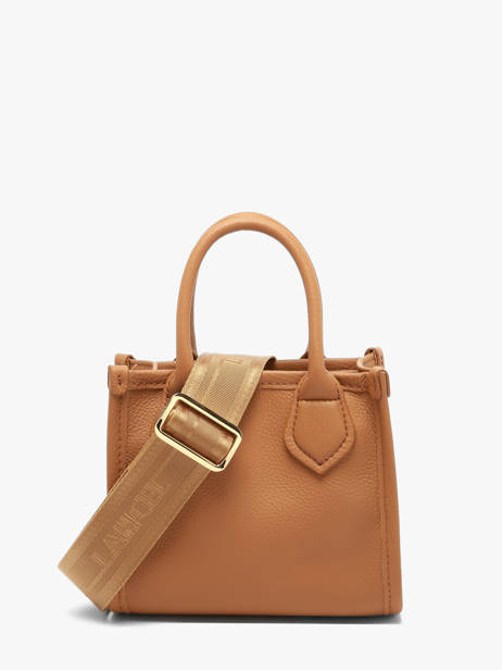 Sac Bandoulière Mini Jour Cuir Lancel Marron jour A14078 vue secondaire 5