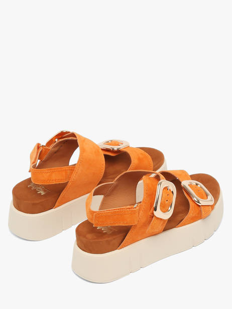Sandales En Cuir Mam'zelle Orange women CSGNQ06 vue secondaire 2