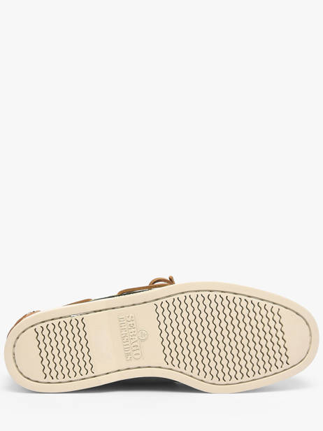Chaussures Bateau En Cuir Sebago Multicolore men 7111M2W vue secondaire 4