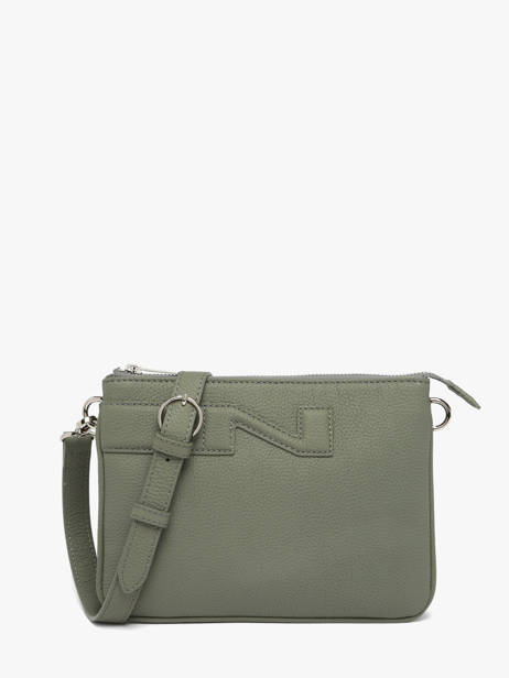 Sac Bandoulière Milano Cuir Nathan baume Vert n city 3
